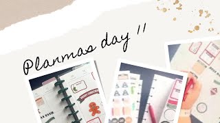 Planmas Day 11- plan with me in my Classic Happy Planner