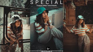 Special Outdoor Urban Tone Preset | Lightroom Mobile Presets Free