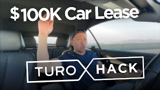 TURO Hack: Leasing Cars #turo