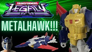 Transformers Legacy - Metalhawk Full Review and Transformation