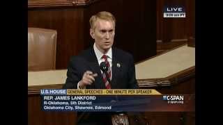 Rep. Lankford: Over one million people have already received health insurance cancellation notices