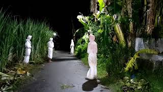 Prank pocong masal paling ngakak auto kocar kacir semua || real ghost