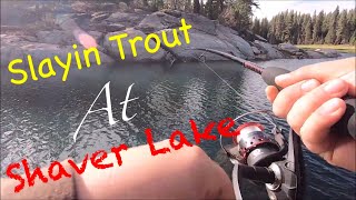 Camping At Dinkey Creek Ep.2!! Trout Slaying At Shaver Lake!