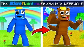 BLUE Rainbow Friend is a WEREWOLF in Minecraft