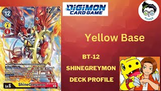 Digimon Card Game | ShineGreymon BT-12 Deck Profile