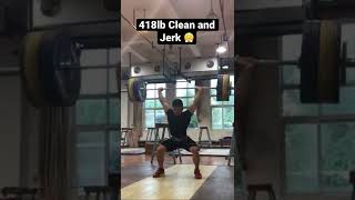 Shi Zhiyong 418lb Clean and Jerk 😤