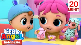 Belajar Bersopan Santun Dengan Teman | Little Angel Bahasa Indonesia | Kartun dan Lagu Anak