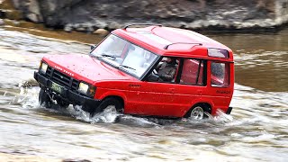 LandRover Discovery1 Rock Crawling ASMR 3 - Axial SCX10 II