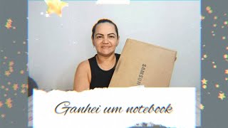 GANHEI UM NOTEBOOK DE PRESENTE 🎁💻| PRESENTE PART 1