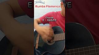 Rumba Flamenca rhythm on acoustic guitar (improvisation playing with 2 chords)