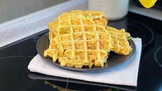 Вафлі з молодої капусти | Cabbage waffles