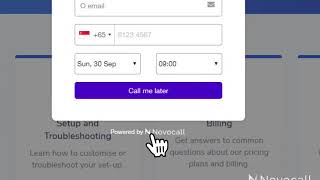 Novocall Tutorial - Link your partner/affiliate link to your widget