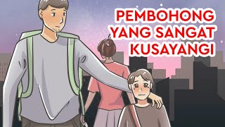 Pembohong Yang Sangat Aku Sayangi | Cerita Bergambar Cerpen Keluarga Sedih Mengharukan