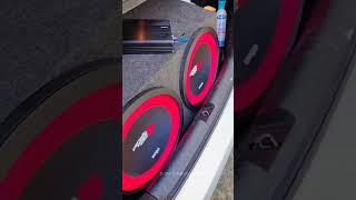 60th anniversary Cerwin vega 15s V2 on CTSOUNDS 2000 watt mono  block 2012 Honda Civic