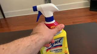 Lysol All Purpose Cleaner Lemon Breeze - Almost like Cologne