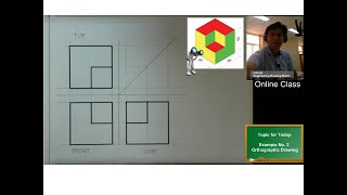 Orthographic Drawing Example 2