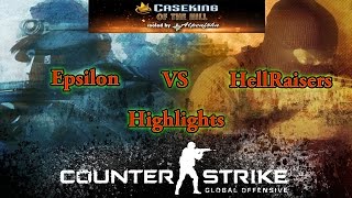 Caseking of the Hill #2 - Epsilon vs HellRaisers [Dust2]  - Highlights - 7.24.2014