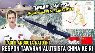 KANADA TANGGAPI RI YANG DITAWARI ALUTSISTA CHINA, FILIPINA RILIS PETA BARU RI - MALAYSIA MASUK ZONA