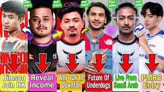 Himson Join HK | Cr7 Horaa Reveal Income🤑|Why T2k Downfall |Jane Live From Saudi | DRS Entry In PMRC