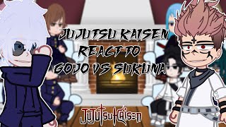 Jujutsu Kaisen react to Satoru Gojo vs Ryomen Sukuna | - GC