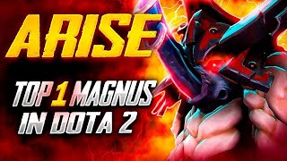 Top Magnus Plays By Ar1se Best Moves Dota 2 Highlights!