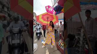 Such Cute Colourful Umbrellas at Crawford Market Mumbai!😍