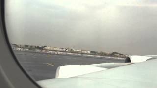 Emirates A380 Takeoff Dubai Intl Airport