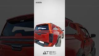 ISUZU D MAX 2017+ CAMLI KABİN | Ateş Aksesuar | TEL: 08503082580