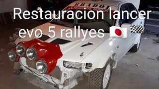 +++ RESTAURACIÓN LANCER EVO 5 CARRERAS RALLY COMPETICION