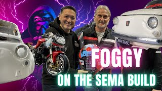 Carl Fogarty Joins Our SEMA Build: Racing Legend Meets Custom Dream!