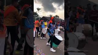 Ganesh Chaturthi celebration in kerala | DJ | Chenda | Nasik band | Dance |