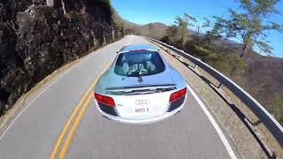 ARMYTRIX EXHAUST -TAKEOFF - FLYBYS - DRIVE - PURE SOUND - AUDI R8 V8 MANUAL