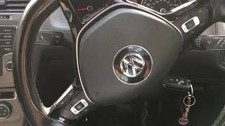 VW GOLF MK7 1.6TDI steering creaking noise knocking noise