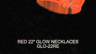 Red 22" Glow Necklaces - Premium