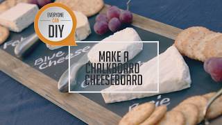 DIY Cheese chalkboard