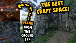 The best craft Space! | Design tips! | Historical Castle | Enshrouded