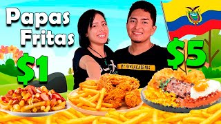 PAPAS FRITAS | COMIDA CALLEJERA ECUATORIANA