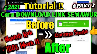 #PART 2 | TUTORIAL CARA DOWNLOAD DARI LINK SEMAWUR | JM TOOLS | GFX TOOLS | SENSITIVITAS PUBG MOBILE