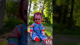 CHUCKY EN PANTEÓN JAPONÉS #chucky 😨🪦😨🪦