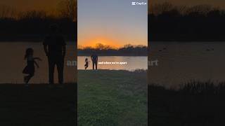 Nature and Family edit✨🎶Those Eyes🎶💙🌅🏞️ #family #nature #sloweddown #lake #park #trees #sunset