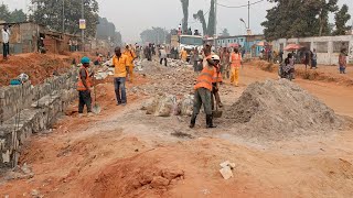 Route Mbuji-Mayi-Kananga les travaux avancent vite dans 2 semaines.