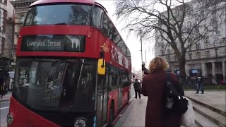 London bus tour Victoria Station, Westminster, Trafalgar Square, Strand, St Paul’s Cathedral, City