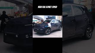 New Kia sonet spied 2024 🤩 #car #kia #new #leaks #shorts