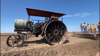 Plowing with a HUGE Prairie Tractor!