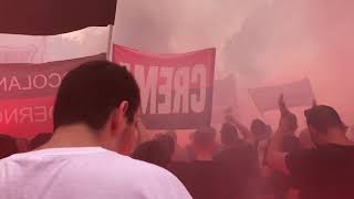 Raduno Milan 2019 curva sud milano a milanello