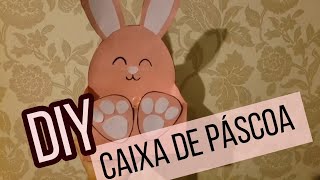 Como fazer Caixinha Páscoa #DIY porta ovos de chocolate