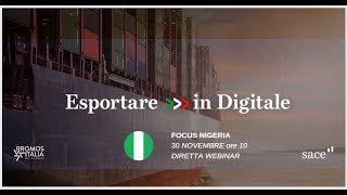 Esportare in digitale #6: Focus Nigeria