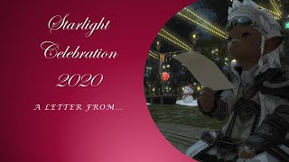 Final Fantasy XIV - Starlight Celebration 2020 letters