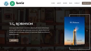 How to Create Book Author Website In WordPress Using Zakra