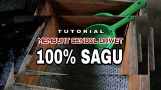 TUTORIAL MEMBUAT CENDOL DAWET SAGU MURNI #UMKM #tiwoltv